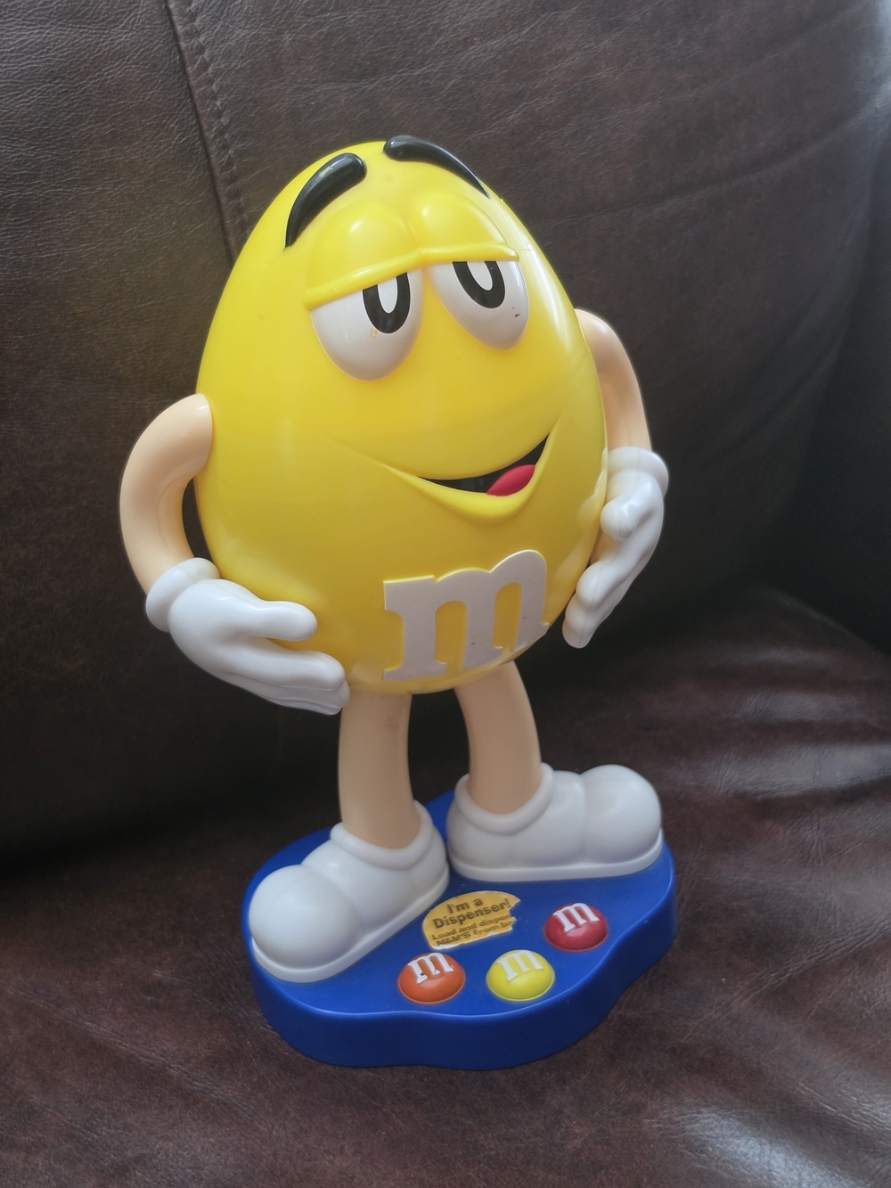 M&M's Yellow Character Candy Dispenser - Yellow